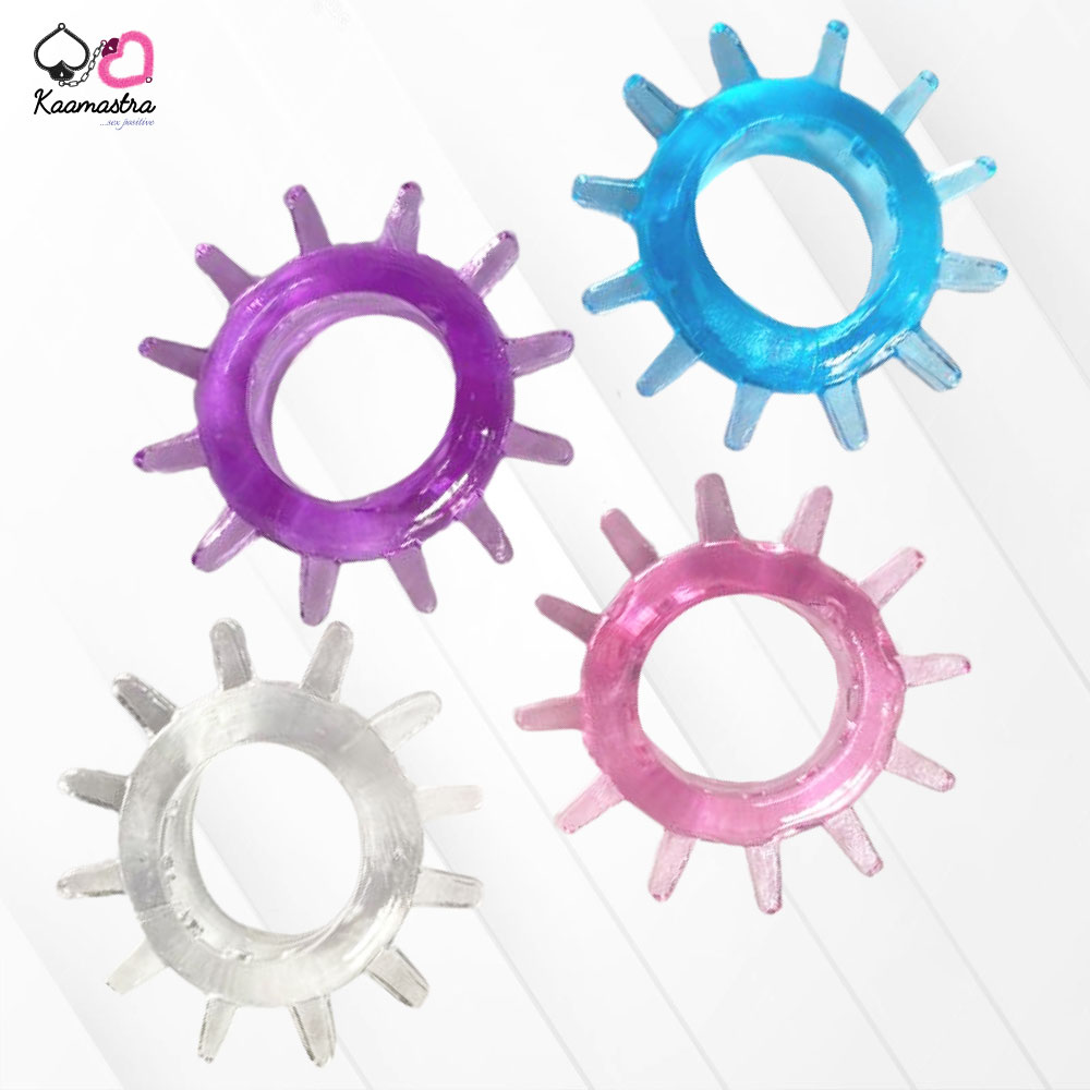 Colored Silicone Penis Rings for Men