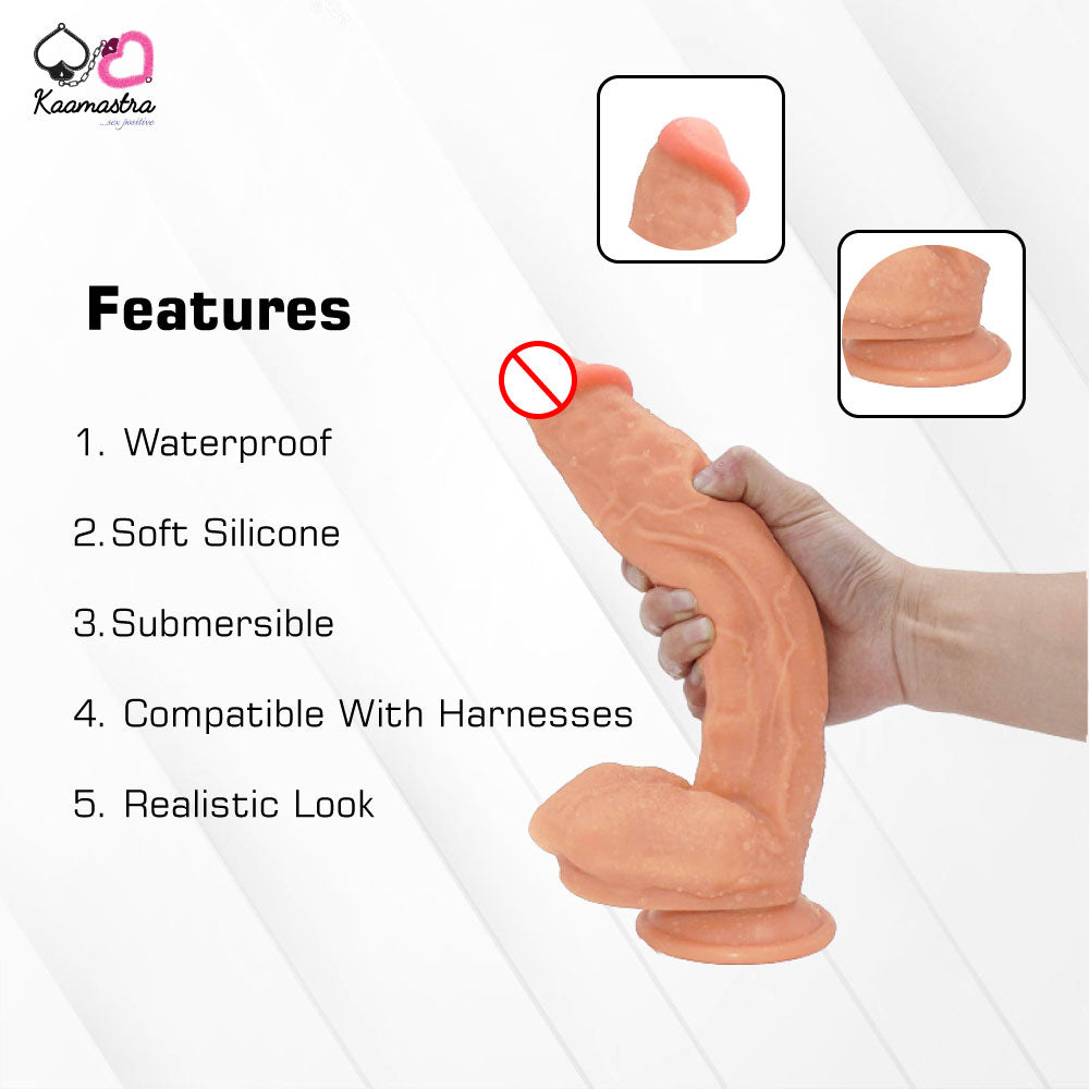 Kaamastra Dildo with Suction Base for Women
