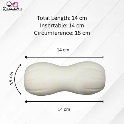 s Silicon Masturbating Sleeve White