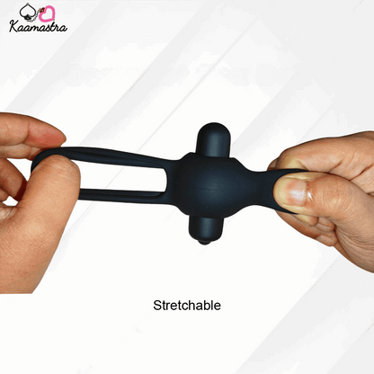 s Vibrating Penis Ring-Black