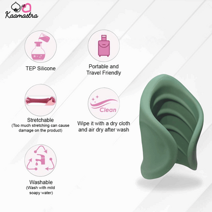 Men's Vibrating Men's Stroker With USB-Green