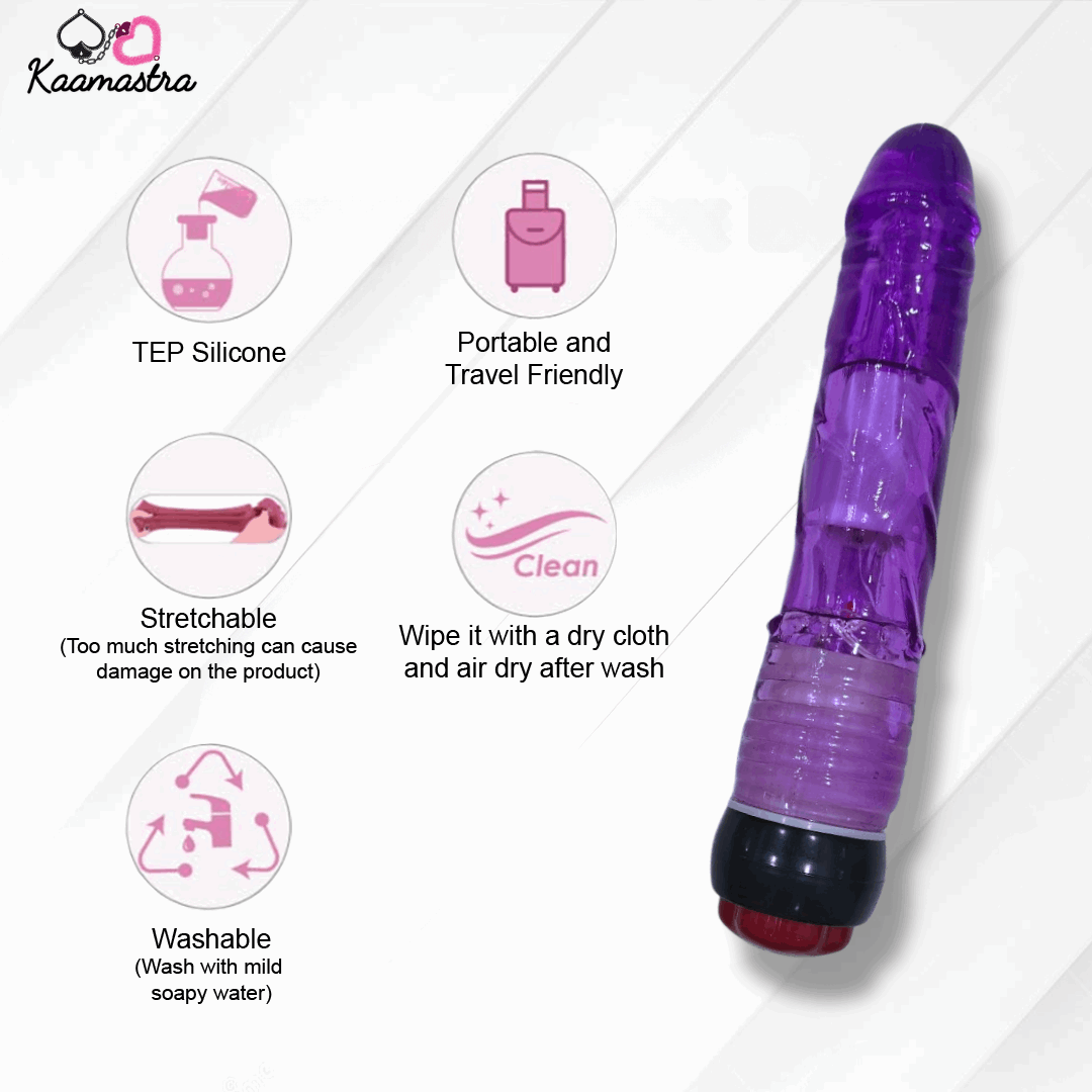 Kaamastra's Pink Dildo Vibrator For Women