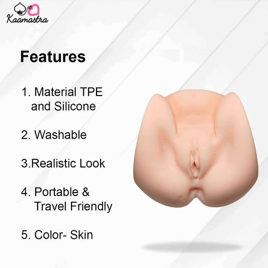 s Realistic Silicon Vaginal And Anal Masturbator Torso For Men