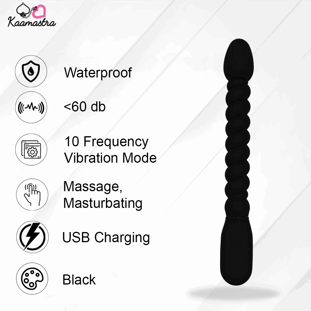 s Stimulating Beads Style Vibrating Anal Dildo