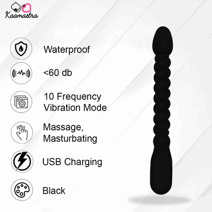 s Stimulating Beads Style Vibrating Anal Dildo