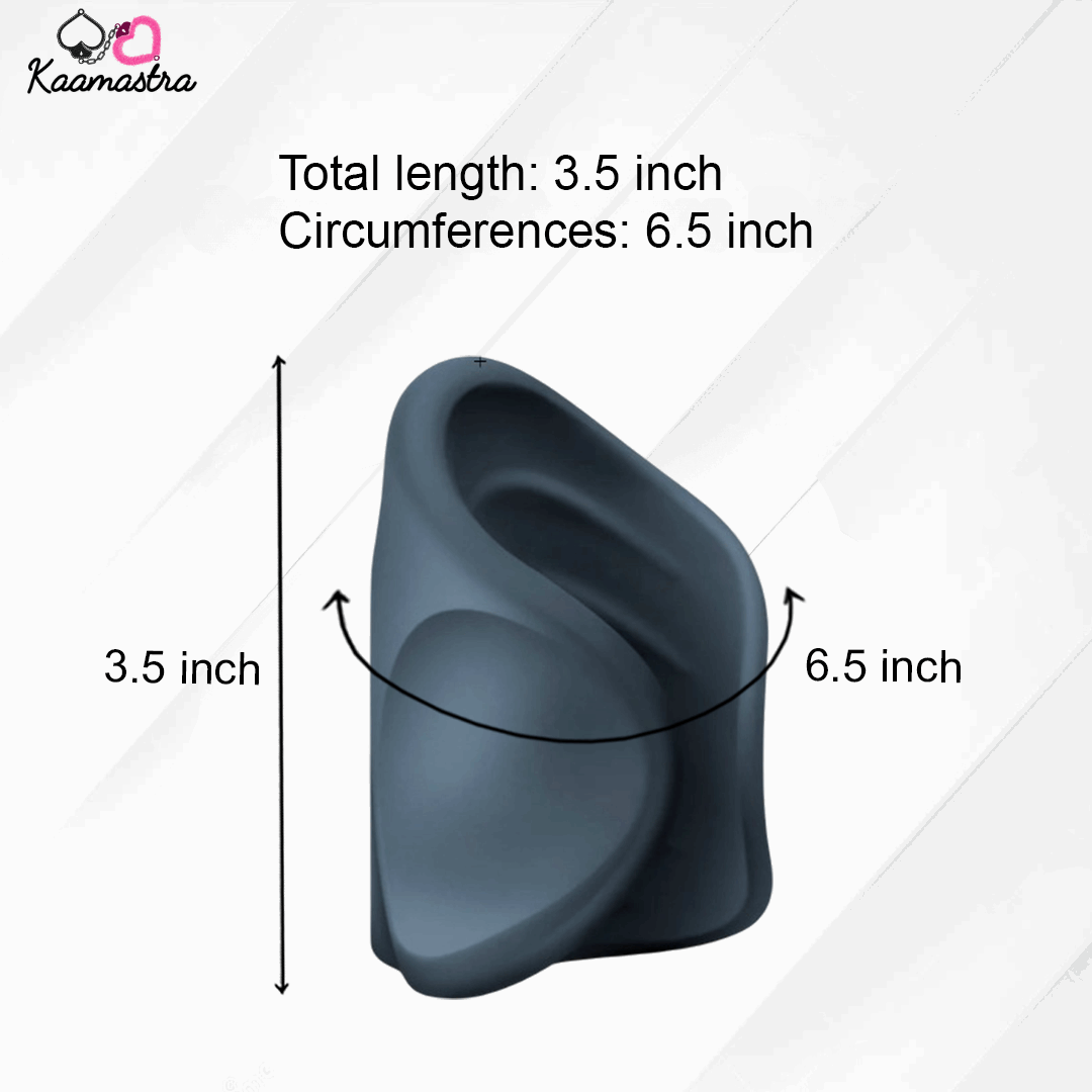 Black Vibrating Beat Stroker