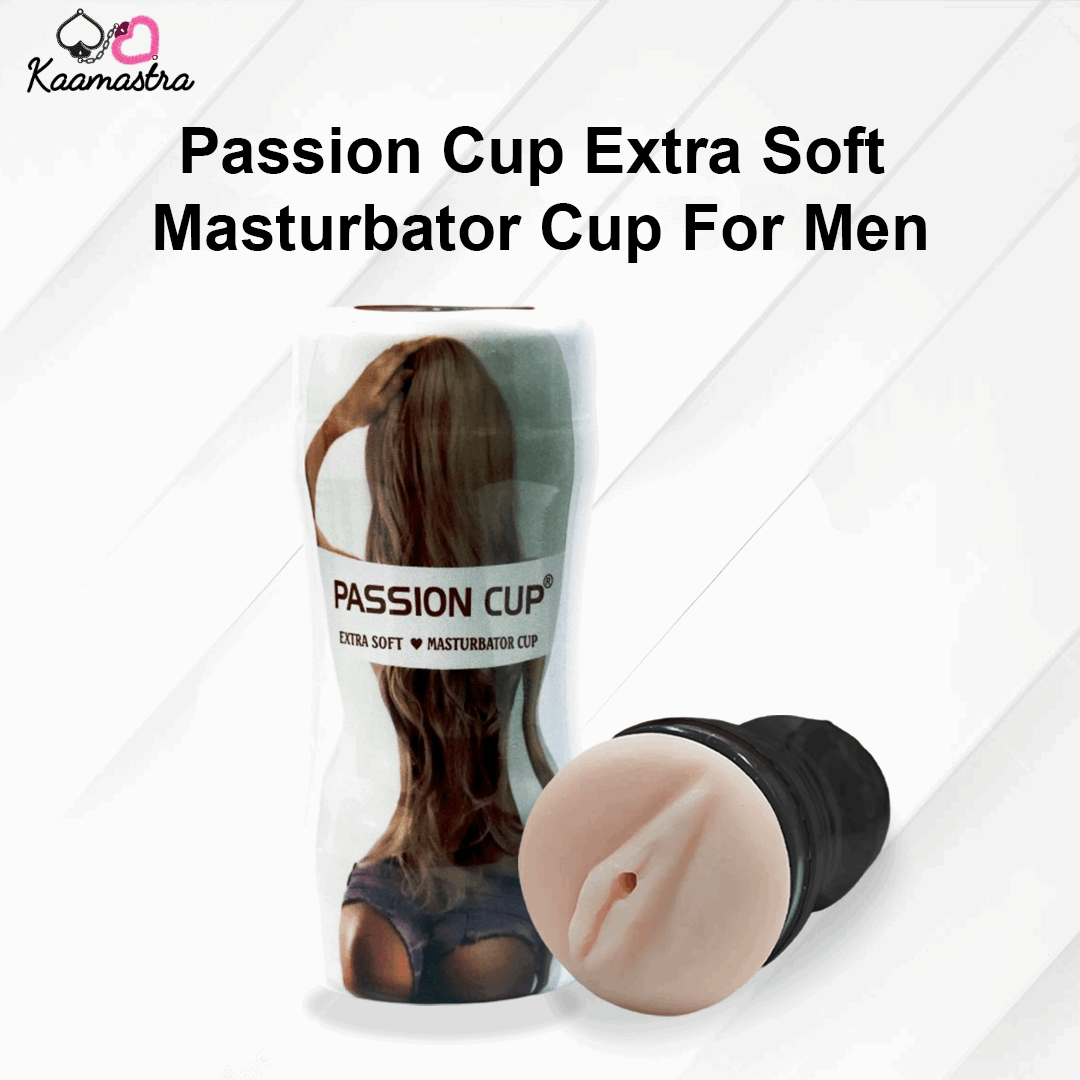 Passion Cup Extra Soft Masturbator for Men on