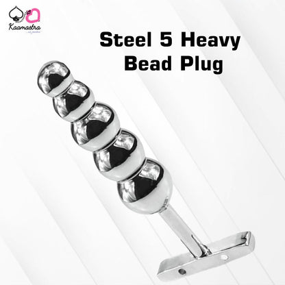 Steel 5 Heavy Bead Plug